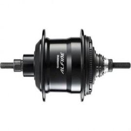 Велосипедная втулка планетарная SHIMANO Alfine S700, 36 отверстий, чёрный, ISGS700AL, изображение  - НаВелосипеде.рф