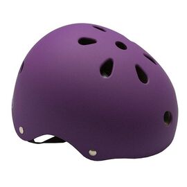 Велошлем Etto Psycho, цвет фиолетовый, S/M(52-57см), 390170, изображение  - НаВелосипеде.рф