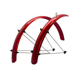 Крылья велосипедные SKS PET SPB, 60мм, 26", бордо металлик, 6327 3061 45, изображение  - НаВелосипеде.рф