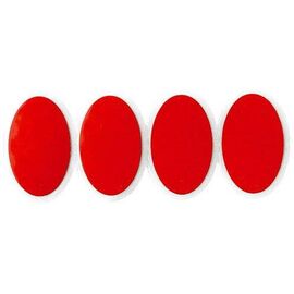 Аптечка WELDTITE RED DEVILS WELDTITE, 8 овальных трехслойных суперзаплаток-самоклеек 28х18мм, 4006, изображение  - НаВелосипеде.рф