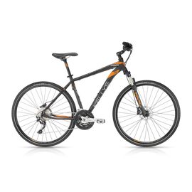 Гибридный велосипед KELLYS PHANATIC 70 2016, Вариант УТ-00020926: Рама 17", рост 156-170 см, черный, изображение  - НаВелосипеде.рф