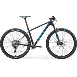Горный велосипед Merida Big.Nine 5000 2017, Вариант УТ-00037347: Рама: 19" (Рост: 180 - 185 cm), Цвет: матовый черно-синий, изображение  - НаВелосипеде.рф
