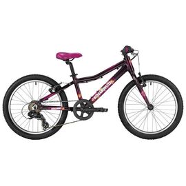 Детский велосипед Bergamont Bergamonster Girl 20" 2017, Вариант УТ-00042234: Рама: 28 см (Рост: от 115 до 135	 см), Цвет: черно-розовый, изображение  - НаВелосипеде.рф