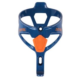 Флягодержатель велосипедный Zefal Pulse A2 Bottle Cage, пластик, оранжевый/синий, 2023, 1765, изображение  - НаВелосипеде.рф