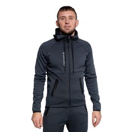 Толстовка FISCHER Mellow, мужской, графит, 2022-23, GR8219-920, Вариант УТ-00342208: Размер: 46, Цвет: Графит, изображение  - НаВелосипеде.рф