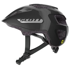Велошлем SCOTT Jr Spunto Plus (CE), black/reflective grey, ES288597-5365, изображение  - НаВелосипеде.рф
