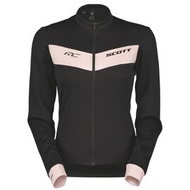 Велоджерси SCOTT RC, женский, утепленный, длинный рукав, black/sweet pink, ES271582-7338, Вариант УТ-00342591: Размер: M, Цвет: black/sweet pink, изображение  - НаВелосипеде.рф