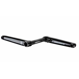 Шатуны TSB, Ghost drive cranks, BMX, двухэлементные, RHD/LHD, полый 22 мм вал, 48 шлицов, вес 846 гр, 03-200075, изображение  - НаВелосипеде.рф