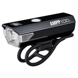 Фара велосипедная CAT EYE HL-EL041RC AMPP100 LED, 100 люмен, передний, черный, 8-12002085, изображение  - НаВелосипеде.рф