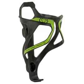 Флягодержатель велосипедный AUTHOR АCP-X26 KARBON Blk-Green, карбон, черно-зеленый, 8-14000192, изображение  - НаВелосипеде.рф