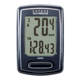 Велокомпьютер CAT EYE Velo Wireless, 6 функций, беспроводной, черный, 8-13060035, изображение  - НаВелосипеде.рф