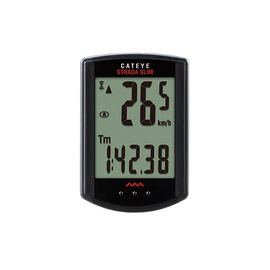 Велокомпьютер CAT EYE Strada Wireless - MTB, 5 функций, беспроводной, черный, 8-13110037, изображение  - НаВелосипеде.рф