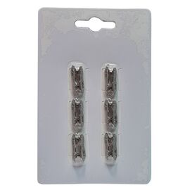 Звено соединительное TAYA, 1/2"x3/32", 6/7/8 cкоростей, 6 комплектов/карточка, серебристые, ZTB22545, изображение  - НаВелосипеде.рф