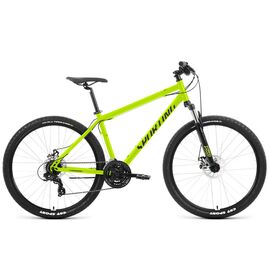 Горный велосипед FORWARD SPORTING 29 2.0 D, 29", 8 скоростей, 2023, VX23376, Вариант УТ-00343652: Рама: 17" (156-170 см), Цвет: черный/бирюзовый, изображение  - НаВелосипеде.рф