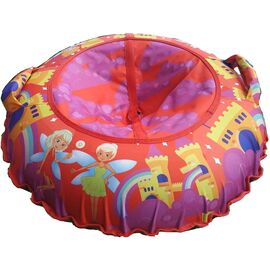 Санки надувные Vinca Sport "Ватрушка", 100 см, с круговым дизайном, Фея 100, изображение  - НаВелосипеде.рф