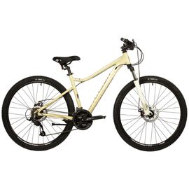 Горный велосипед STINGER 27.5" LAGUNA EVO SE, 2022,VX54610, Вариант УТ-00344044: Цвет: бежевый, размер 19", изображение  - НаВелосипеде.рф
