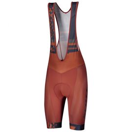 Велошорты Scott RC Team ++, с лямками, rust red/midnight blue, ES280323-6865, Вариант УТ-00298298: Размер: L, изображение  - НаВелосипеде.рф
