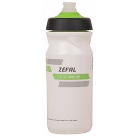 Фляга велосипедная Zefal Sense Pro 65 Bottle, пластик, 650 мл, белый/зеленый, 2023, 1453, изображение  - НаВелосипеде.рф