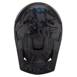 Козырек к шлему Leatt Moto 2.5 Visor, Stealth, 2023, 4023070480, изображение  - НаВелосипеде.рф