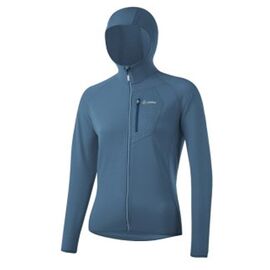 Женское худи Loeffler TECHFLEECE enzian, 2021-22, EL25305-461, Вариант УТ-00341964: Размер: 36, изображение  - НаВелосипеде.рф