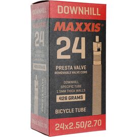 Велокамера Maxxis Downhill, 24x2.50/2.70, FVSEP велониппель, 2020, EIB49959900, изображение  - НаВелосипеде.рф