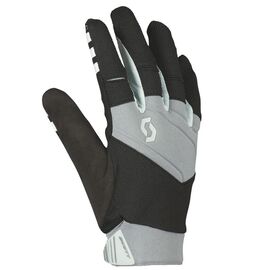 Велоперчатки SCOTT Enduro, длинные пальцы, light grey/black, ES275396-1288, Вариант УТ-00342605: Размер: L, Цвет: light grey/black, изображение  - НаВелосипеде.рф