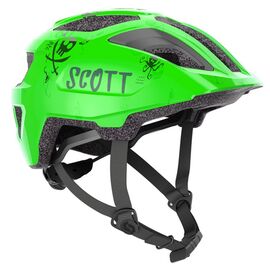 Велошлем SCOTT Spunto Kid (CE), детский, fluo green, ES275235-5407, изображение  - НаВелосипеде.рф