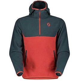 Полувер мужской Scott Defined Original Fleece, aruba green/magma red, ES2918097366, Вариант УТ-00342671: Размер: L, Цвет: aruba green/magma red, изображение  - НаВелосипеде.рф