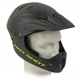 Велошлем AUTHOR Freeride/DH FullFace ABS-HARD SHELL, черный матовый, 8-9110385, Вариант УТ-00342730: Размер: 52-54 см, Цвет: черный матовый, изображение  - НаВелосипеде.рф