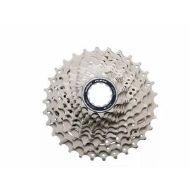 Кассета велосипедная Shimano 105 R7000, 11 скоростей, 11-30Т, серебристая, без упаковки, KCSR700011130, изображение  - НаВелосипеде.рф