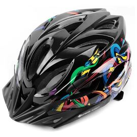 Велошлем Vinca Sport "Cool", взрослый, IN-MOLD, черный, VSH 25 "Cool" Black, Вариант УТ-00343736: Размер: L (58-62 см), изображение  - НаВелосипеде.рф