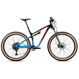 Горный велосипед горный двухподвес Titan Racing Cypher 120 Sport, 29", черны/красный/синий, 2023, 2232091120029, Вариант УТ-00341907: Рама: L(19"), Цвет: Black/Blue/Red, изображение  - НаВелосипеде.рф