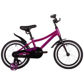 Детский велосипед NOVATRACK 16" KATRINA, 2022, VX53734, Вариант УТ-00341981: Цвет: розовый металлик, изображение  - НаВелосипеде.рф