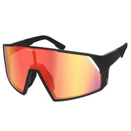 Очки велосипедные SCOTT Pro Shield, black, red chrome, 2022, ES289232-0001192, изображение  - НаВелосипеде.рф