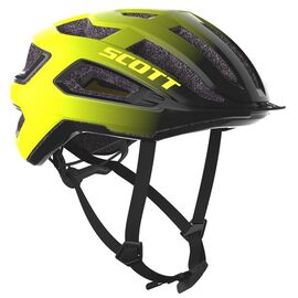 Велошлем SCOTT Arx Plus (CE), black/radium yellow RC, 2023, ES288584-6530, Вариант УТ-00342415: Размер: L(59-61), Цвет: черный / желтый, изображение  - НаВелосипеде.рф