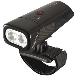 Фара велосипедная SIGMA BUSTER 1100 HL, 1100 люмен, 4 режима, USB, передняя, 4-019860, изображение  - НаВелосипеде.рф