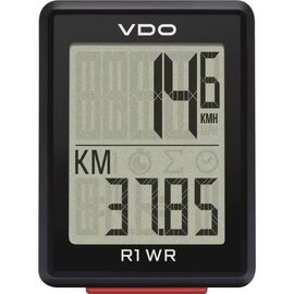 Велокомпьютер VDO R1 WR, 5 функций, проводной (Германия), 4-64010, изображение  - НаВелосипеде.рф