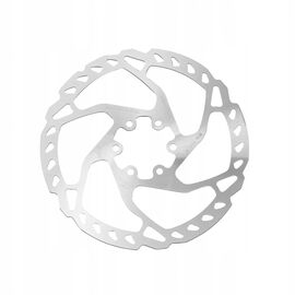 Диск тормозной SHIMANO RT66, SLX/ZEE, 160мм, на 6 болтов, ESMRT66S, 2-720366 , изображение  - НаВелосипеде.рф