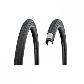 Покрышка велосипедная SCHWALBE 28x2.0, DELTA CRUISER PLUS PunctureGuard B/B-RT GREEN HS431, 05-11159240.01, изображение  - НаВелосипеде.рф