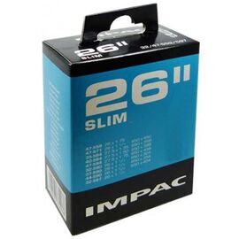Камера велосипедная Schwalbe IMPAC AV26"Slim, 32/47-559/597, IB AGV 40мм, 70400450, изображение  - НаВелосипеде.рф