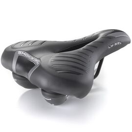 Седло велосипедное MONTE GRAPPA E-BIKE "LYRA PLUS GEL", 270х200 мм, черный, 6255/GEL_PLUS, изображение  - НаВелосипеде.рф