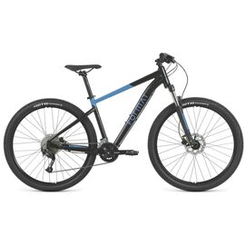 Горный велосипед FORMAT 1412, 29", 9 скоростей, 2023, VX23265, Вариант УТ-00343468: Размер: L (19") 170-180 см, Цвет: синий-мат/черный-мат, изображение  - НаВелосипеде.рф