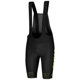 Велошорты Scott RC Pro +++, с лямками, black/sulphur yellow, ES280318-5024, Вариант УТ-00298291: Размер: L, изображение  - НаВелосипеде.рф