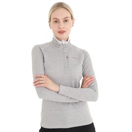 Толстовка VIKING Admont Lady Grey Melange, для активного отдыха, женская, серый, 2023, 740/23/9899_0008, Вариант УТ-00341241: Размер: L, Цвет: Серый, изображение  - НаВелосипеде.рф