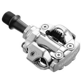 Педали велосипедные Shimano PD-M540, с шипами, серебристый, УТ000078013, изображение  - НаВелосипеде.рф
