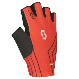 Велоперчатки SCOTT RC Team, короткие пальцы, fiery red/dark grey, ES289377-6844, Вариант УТ-00342621: Размер: S, Цвет: fiery red/dark grey, изображение  - НаВелосипеде.рф