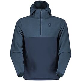 Полувер мужской Scott Defined Original Fleece, metal blue/dark blue, ES2918097378, Вариант УТ-00342672: Размер: L, Цвет: metal blue/dark blue, изображение  - НаВелосипеде.рф