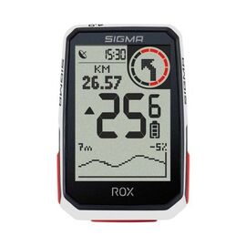 Велокомпьютер SIGMA NEW, ROX 4.0 (White), 30 функций, GPS, BLUETOOTH, белый, 4-001061, изображение  - НаВелосипеде.рф
