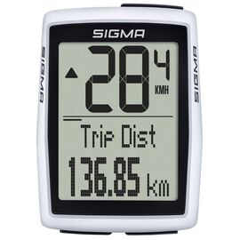 Велокомпьютер SIGMA, BC 12.0 WR, 12 функций, проводной, белый, 4-012210, изображение  - НаВелосипеде.рф