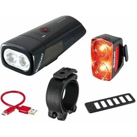Фара велосипедная с фонарём SIGMA BUSTER 1100 CREE, передняя 1100 люмен, 4 режима USB/RL 150, 4-019870, изображение  - НаВелосипеде.рф
